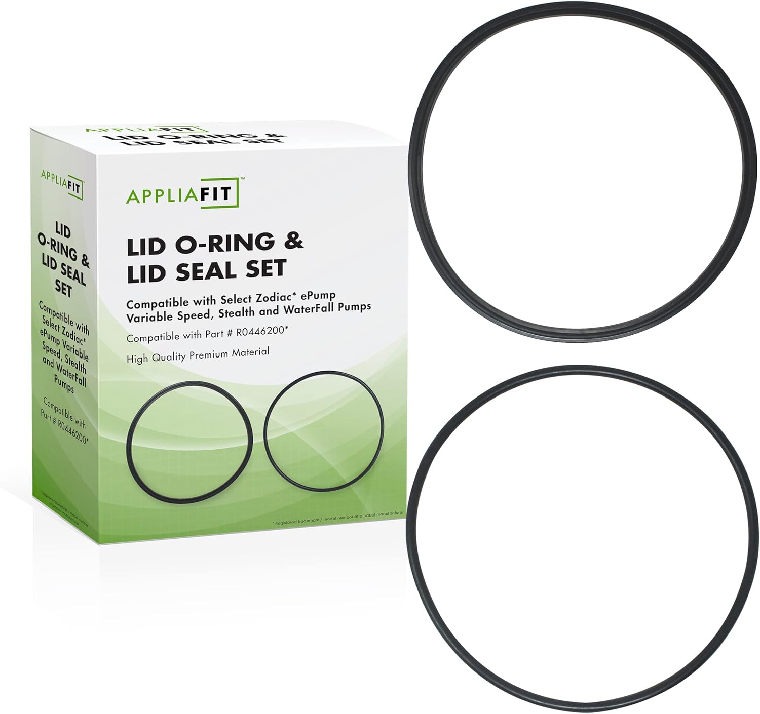 AppliaFit Lid Seal and ORing Compatible with Jandy R0446200 for Zodiac