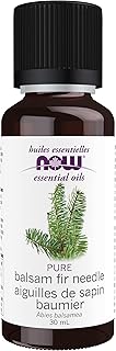 NOW Essential Oils, Balsam Fir Needle Oil, Woodsy Aromatherapy Scent, Steam Distilled, 100% Pure, Vegan, Child Resistant C...