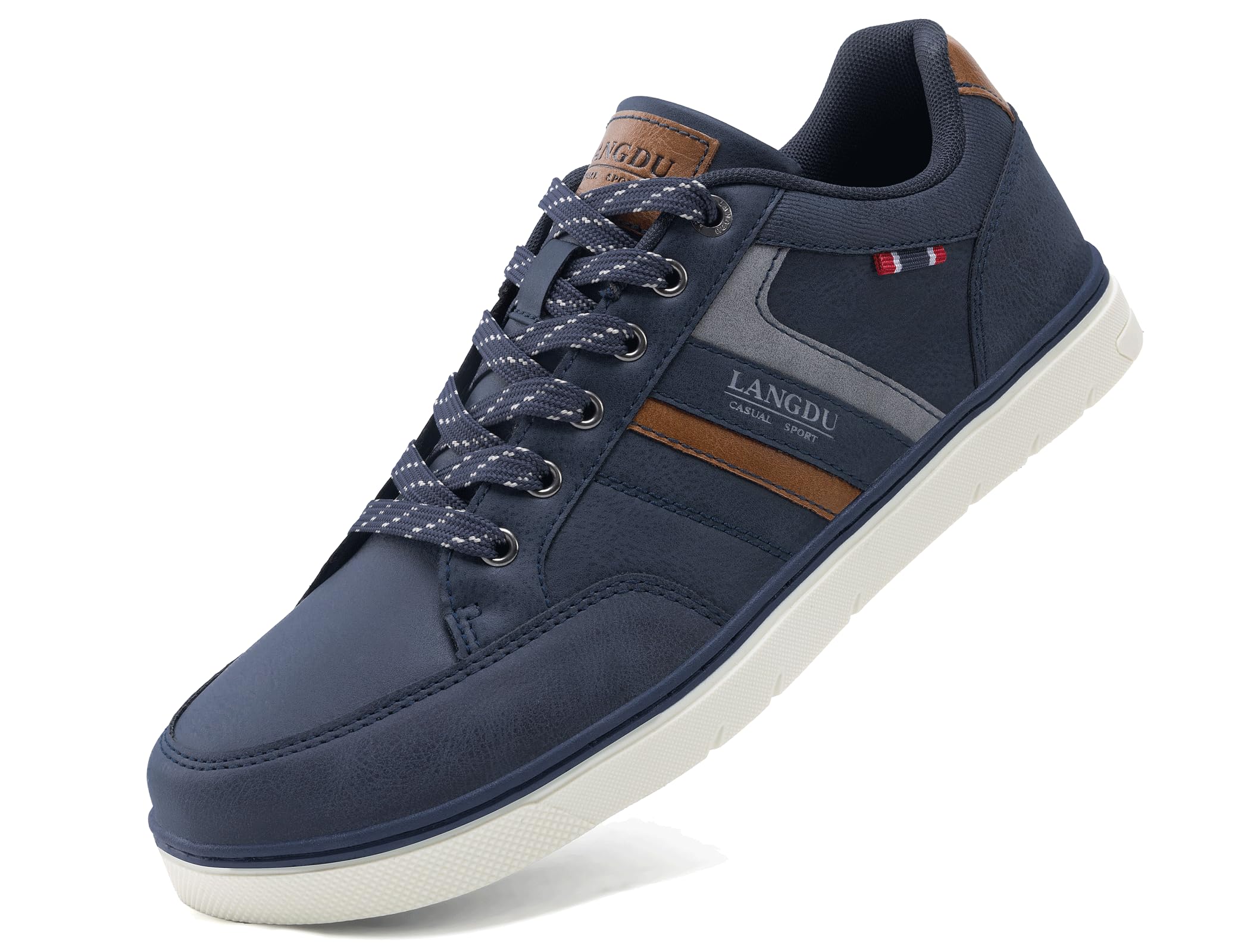 LANGDU Sneakers Uomo Scarpe da Ginnastica Casual Sportive Running Basse Scarpe all'Aperto 41-46