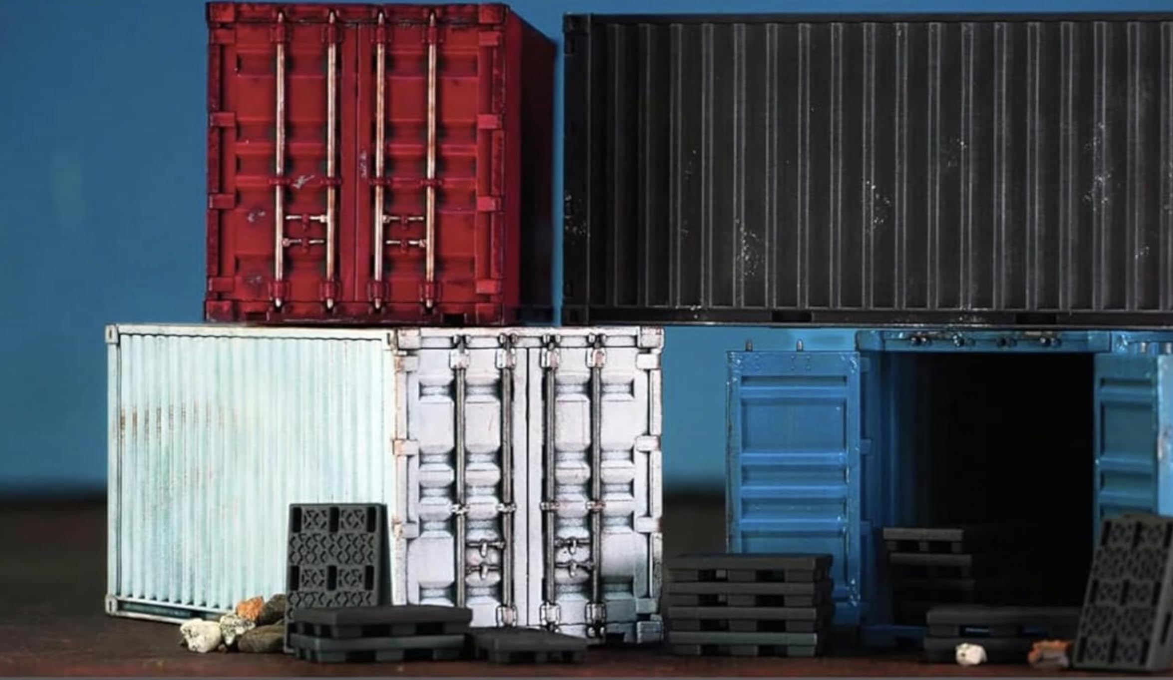 Wargames Atlantic, 20 Foot Shipping Containers