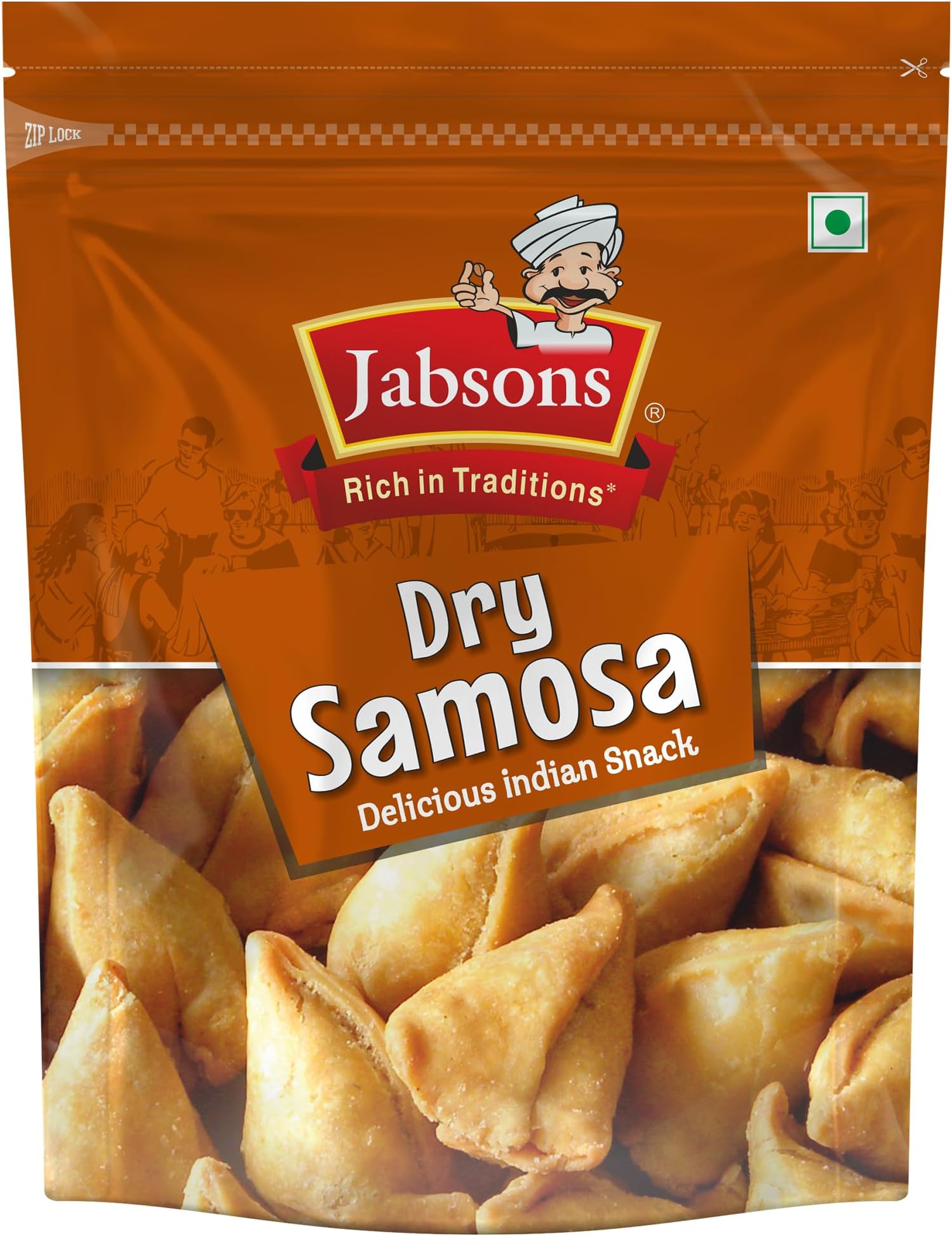 Dry Samosa 160g | Crunchy & Crispy Mini Samosa Snack | Traditional Indian Namkeen | Ready to Eat