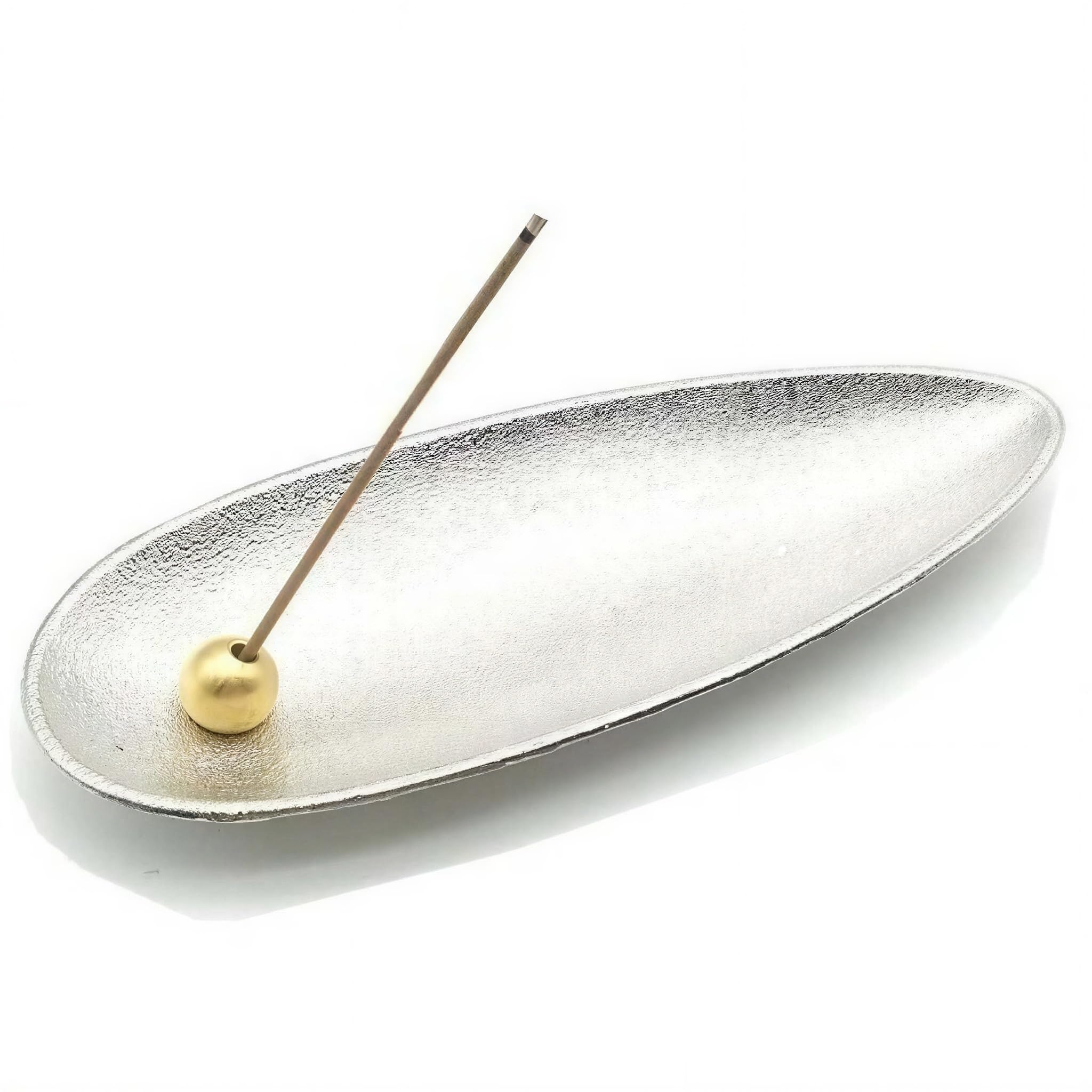 Silver Incense Holder – Stick & Cone Compatible