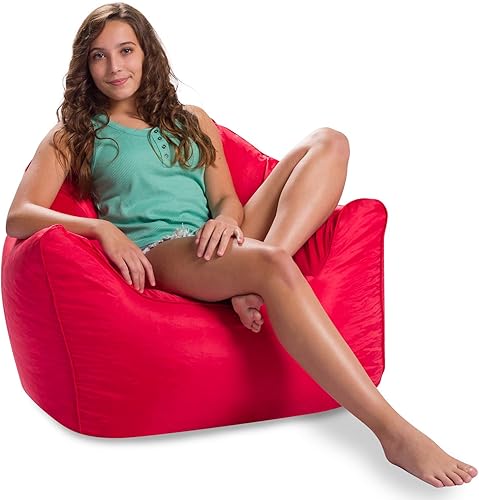 Miniatura 654 de Posh Creations Puf estructurado cómodo para jugar, leer y ver la televisión, Malibu Lounge, tela de lona para colorear, criaturas Criaturas de tela