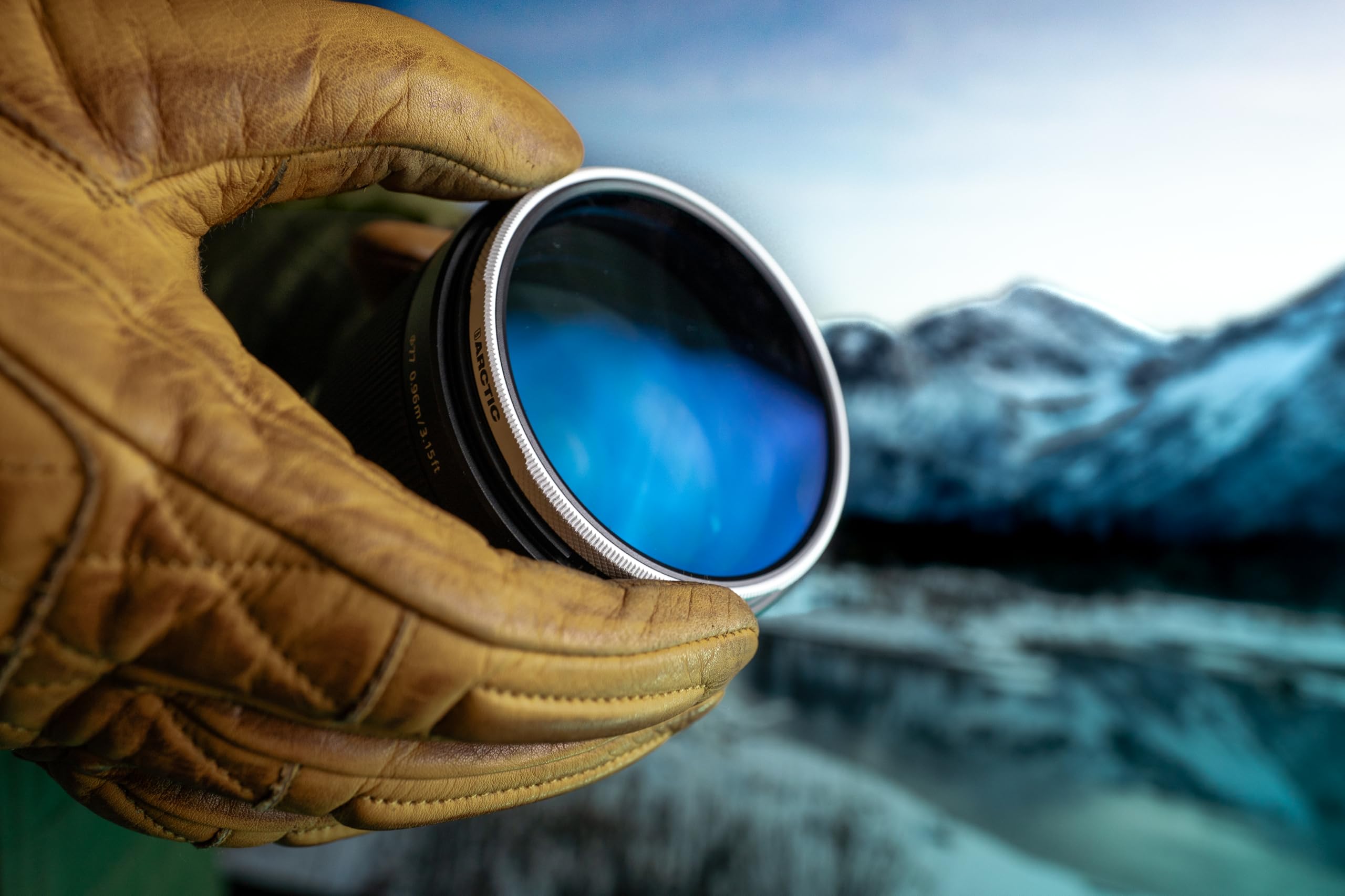 PolarPro - Arctic CP - Filtro para cámara - 82mm - Polarizador Circular de Alta transmisión - Serie Benjamin Hardman