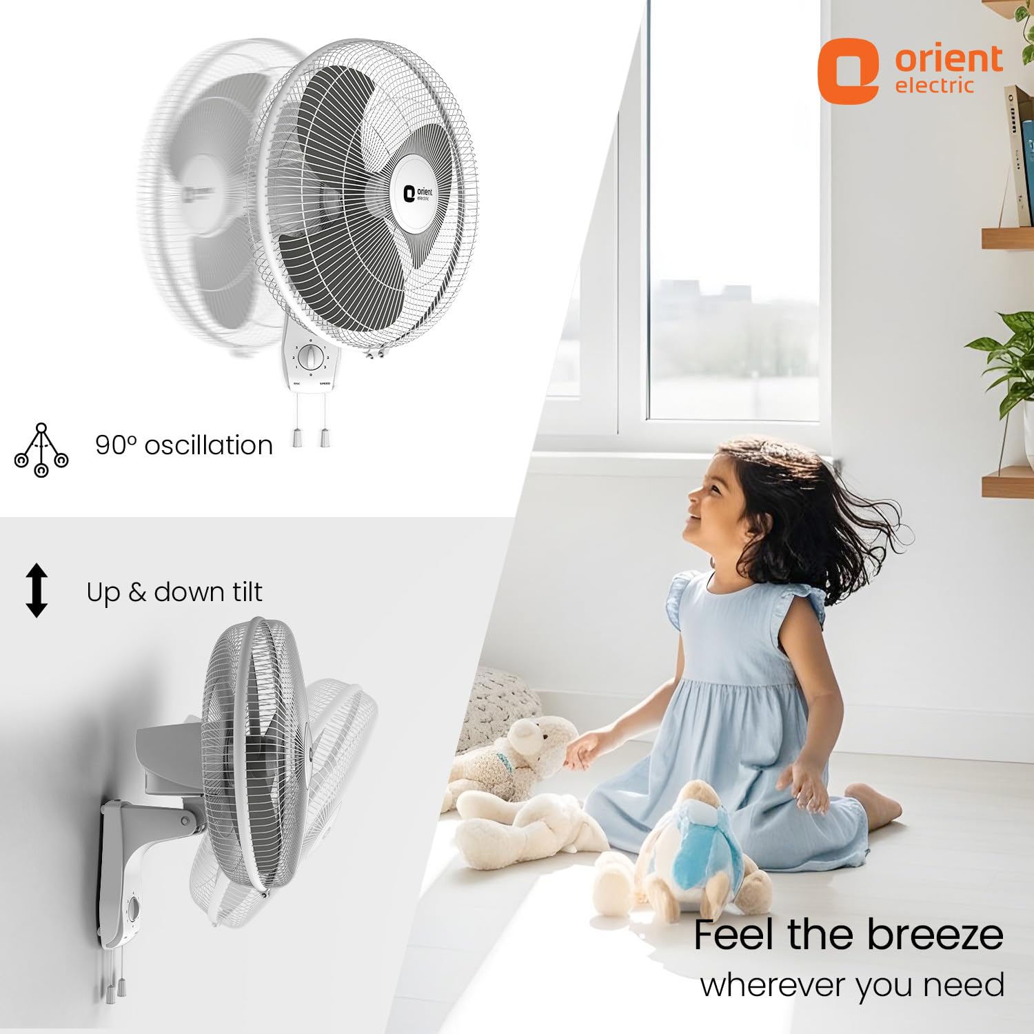 Orient Electric Wall 97 - High Speed Wall Fan -4