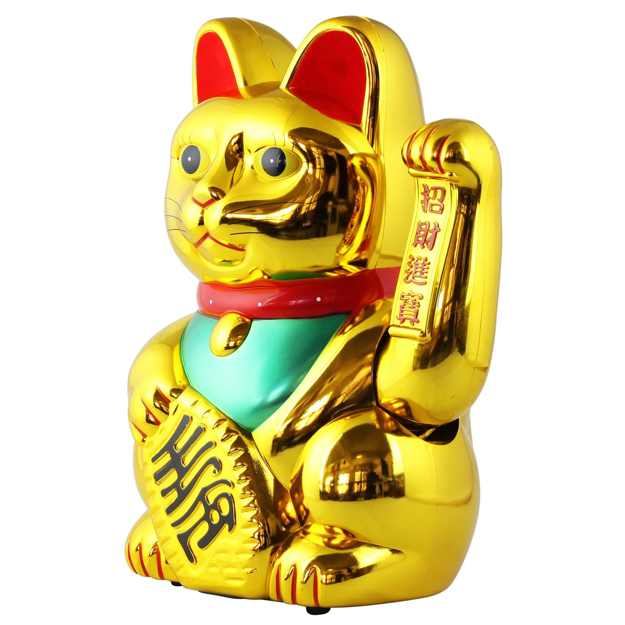 Freak Scene Glückskatze - Maneki-Neko - Winkekatze - 30 cm - Gold
