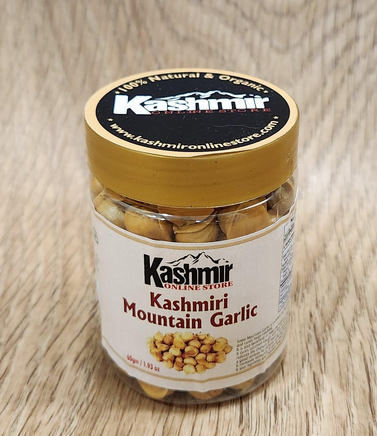 Kashmir Online Store Pure and Natural 60 grm Kashmiri Garlic (Snow Mountain Garlic) Most Beneficial For High Blood Pressure patient. 2