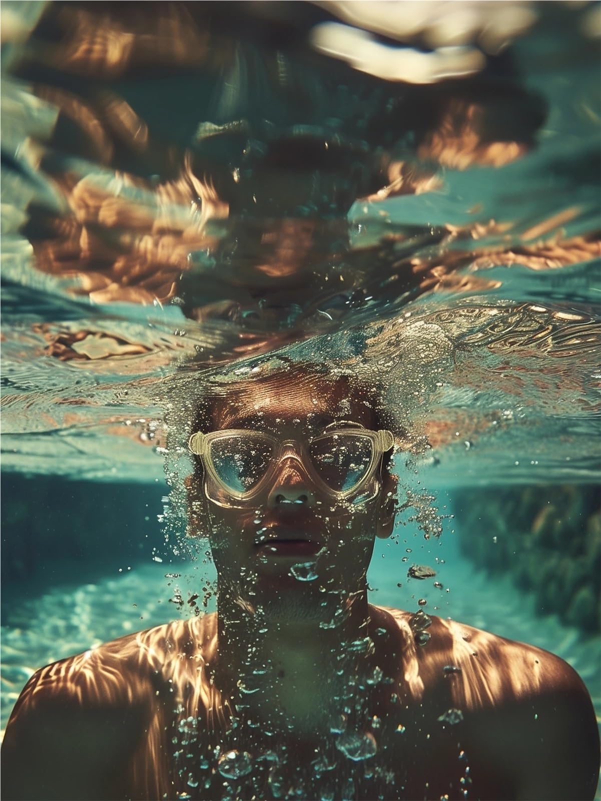 Occhialini da Nuoto Occhialini da Nuoto Professionali for Adulti con Lenti antiappannamento for Uomo e Donna, Impermeabili, Regolabili, in Silicone per Adulti Adolescenti