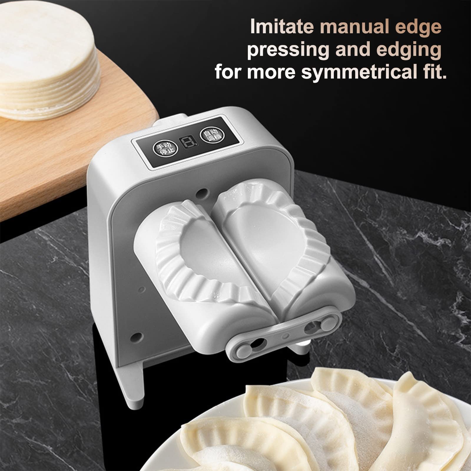 Machine à Raviolis Électrique - Moule Automatique pour Raviolis - Préparez des Raviolis Maison Facilement