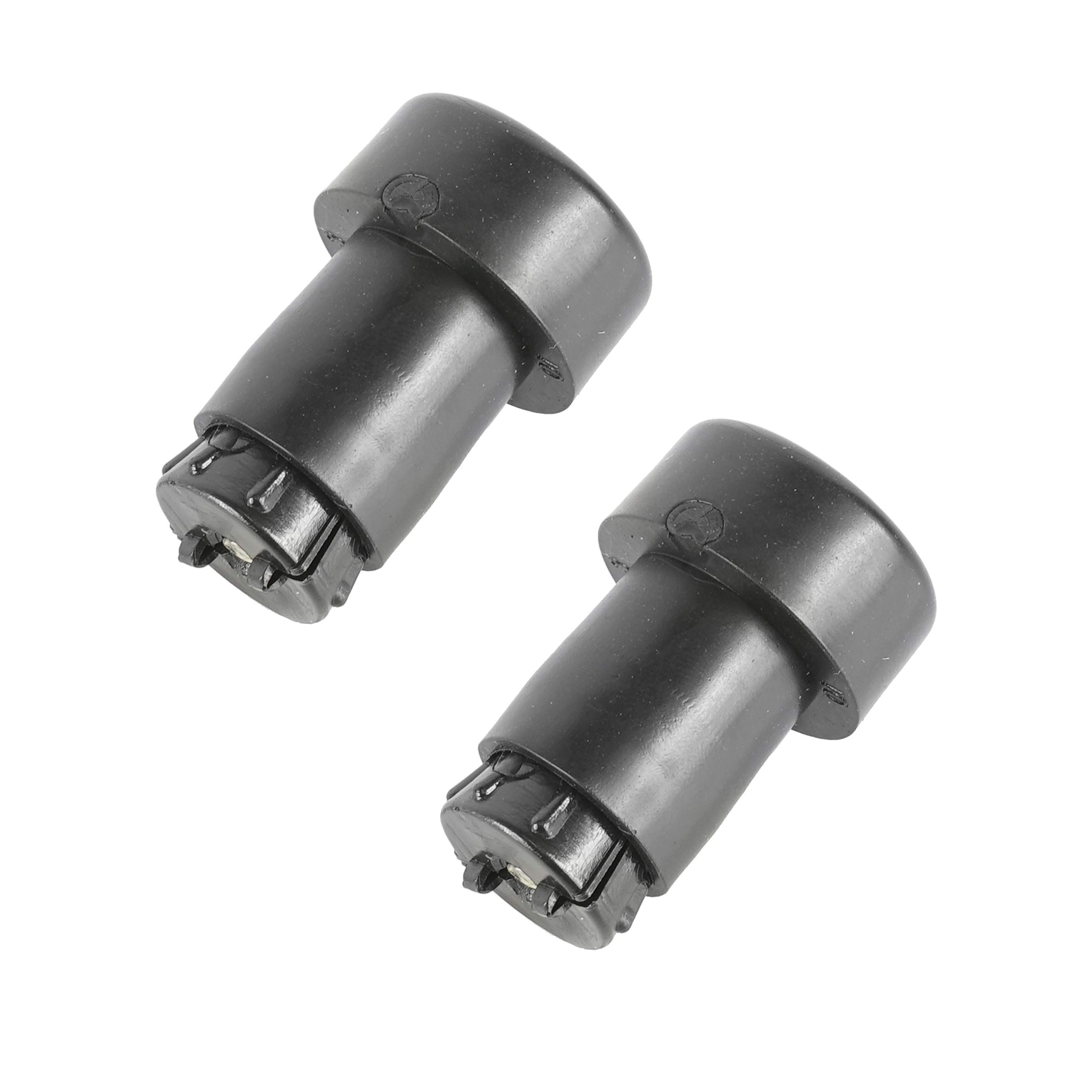 Caltric 2 Handlebar Grip End compatible with Can-Am 709400449 709-400449