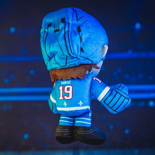 Vista 168 de Bleacher Creatures New York Rangers Mark Messier - Peluche de 8 pulgadas de la NHL Kuricha sentado – Leyenda de la NHL inspirada en Chibi suave Los