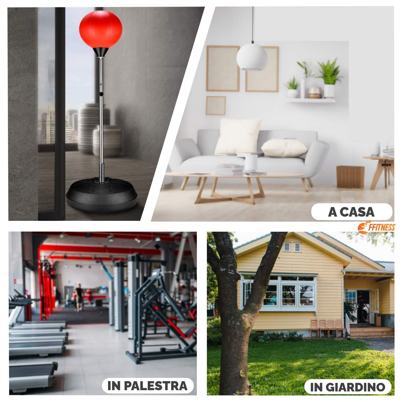 FFitness Punching Ball Boxe