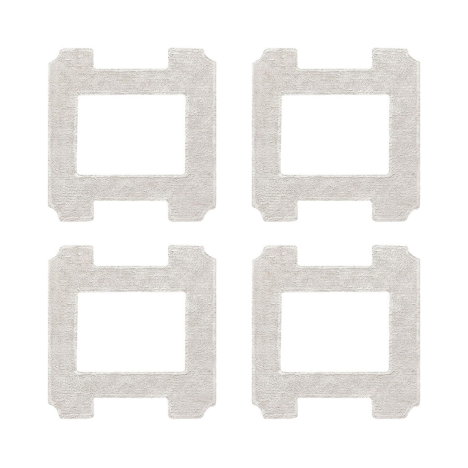 Yhplxyuus 2 / 4Pcs Window Robot Vacuum Mop Mop Cloth Replacement Soft Fiber Mopping Pad for W1 / W1PRO Window Cleaner Cloth