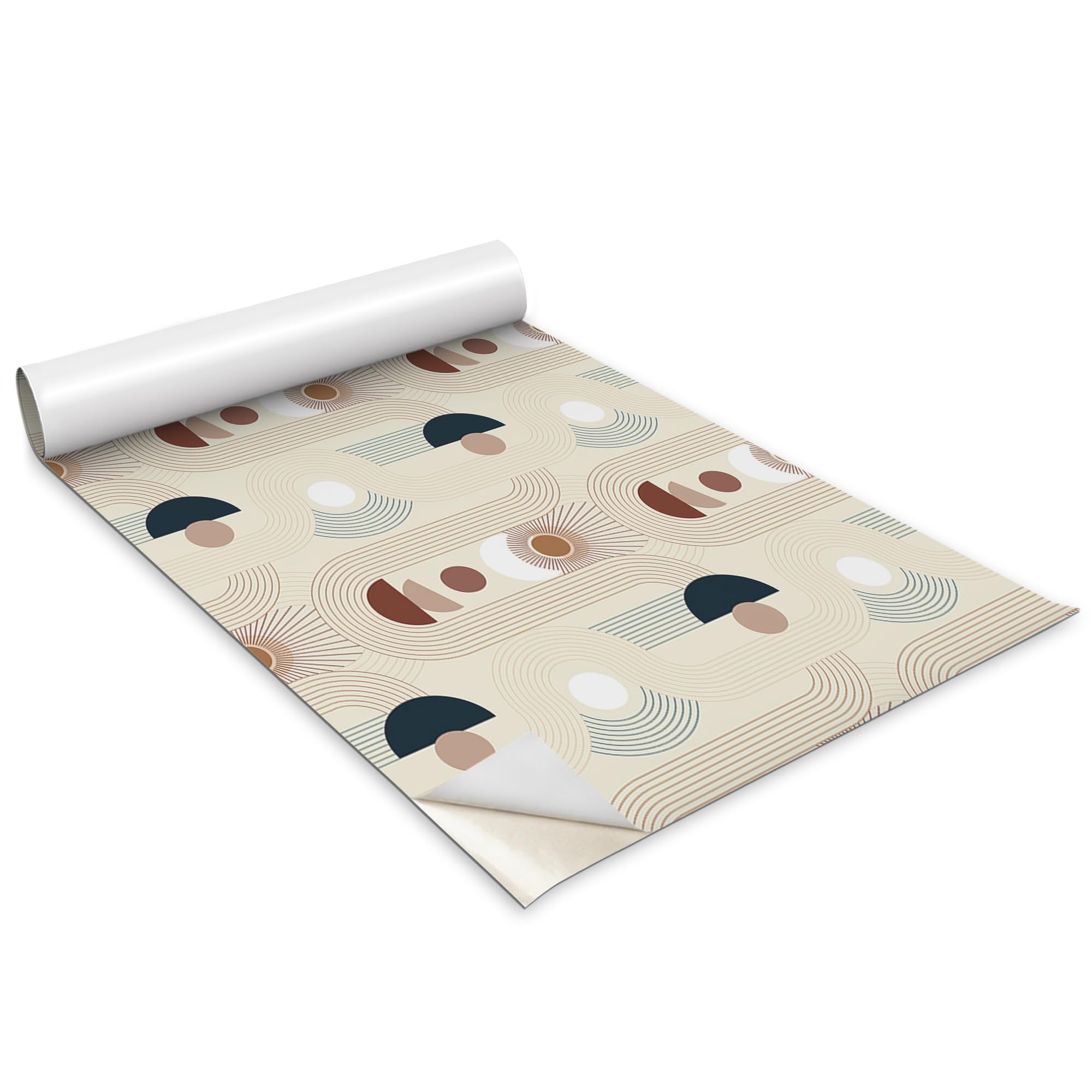 Adhesif pour Meuble Autocollant 100x50 cm Papier Peint Décoratif Bohème