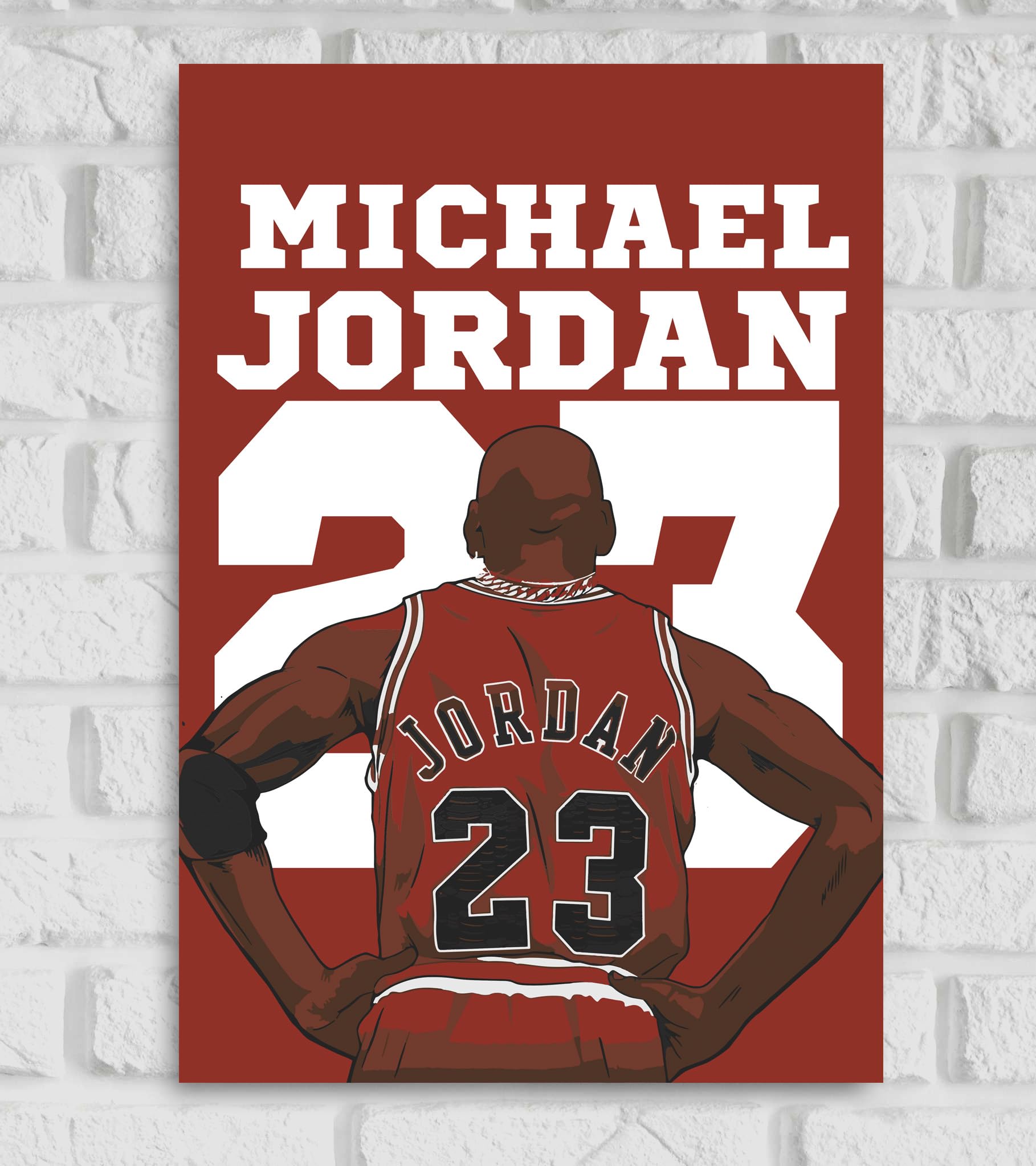 Good Hope MIchael Jordan Pop Art Poster for Room and Office (Multicolour, 12x18 Inch) Basketball Player Players Motivational Quotes Posters for wall decor bedroom livingroom study room library students boys rooms decoration