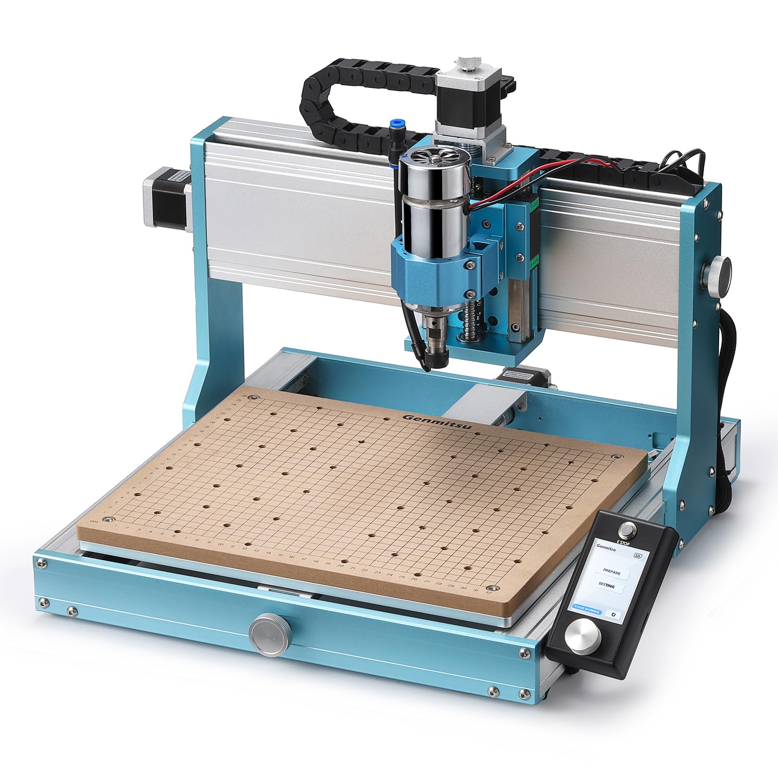Genmitsu CNC MDF Grid Spoilboard for 3030-PROVer MAX CNC Router Machine, 360 x 300 x 12mm, M6 Holes (6mm), Screws are Included - Image 4