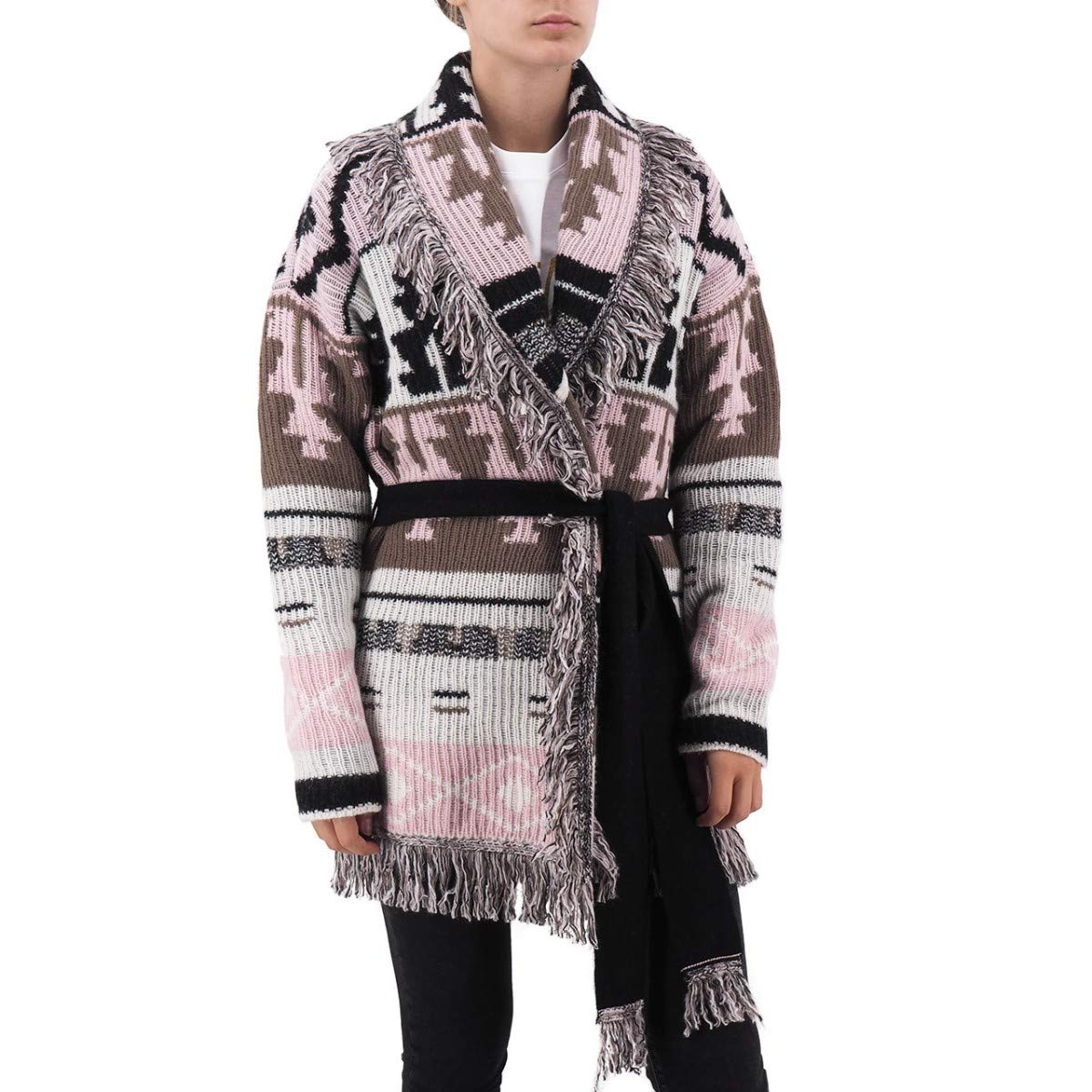 Replay, Cardigan with Belt, Pink, RPY_DK6029.000.G22568 .050