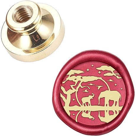Exquisite Elephant Wax Seal: Embolden Your Envelopes with Regal Imprints