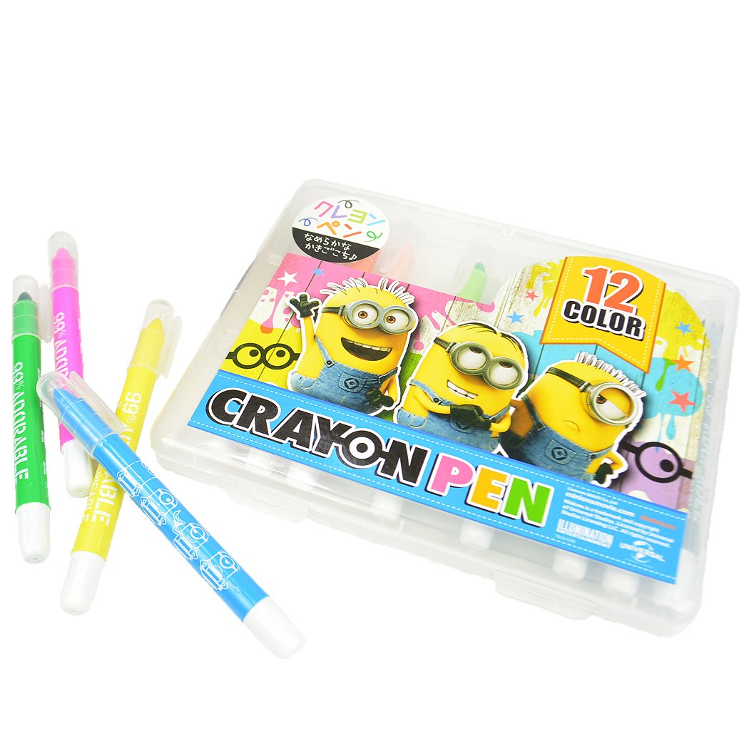 Amazon.co.jp: Universal Studios クレヨンペン 12色 19×15×2.2 ペンφ1 