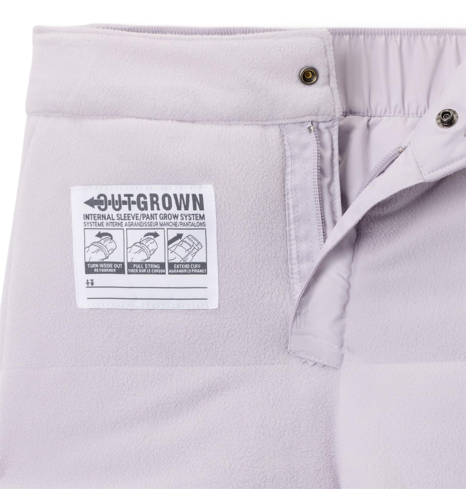 Columbia Dziewczęce spodnie No Snowing Down, Lavender Pearl, XXS