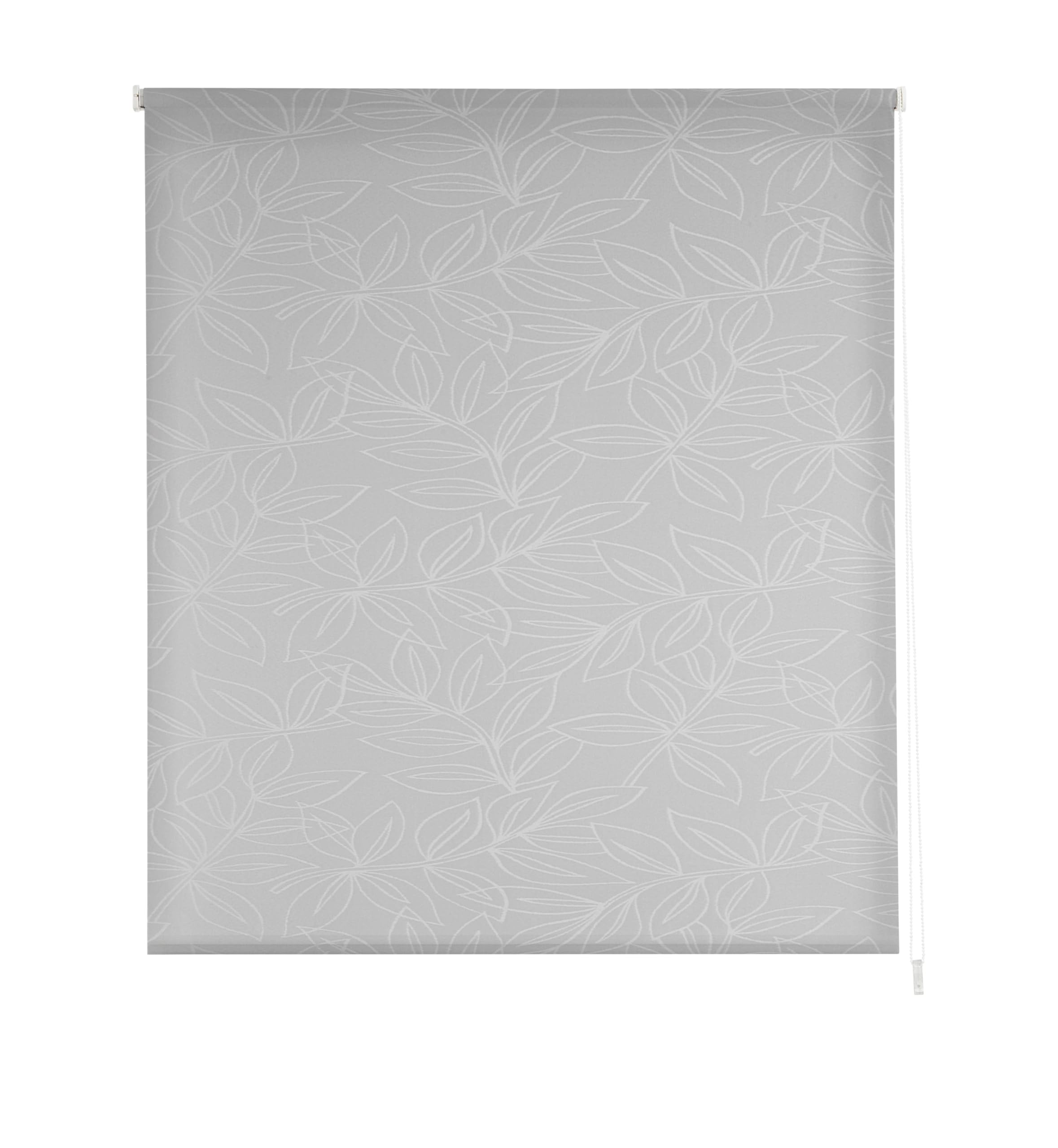 Estoralis Selene | Estor Enrollable Diseño Moderno | Translúcido Jacquard | Color Gris | 80 x 255 cm (Ancho/Alto) Tamaño Tela 77 x 250 cm | Estores para Ventanas y Puertas
