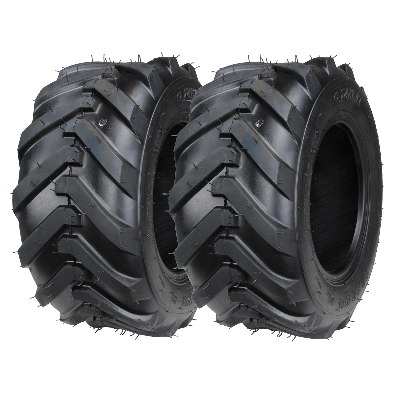 2 Pneu 16 X 6,5–8 Crampons TL schlauchlos pneus tracteur à pelouse neuf