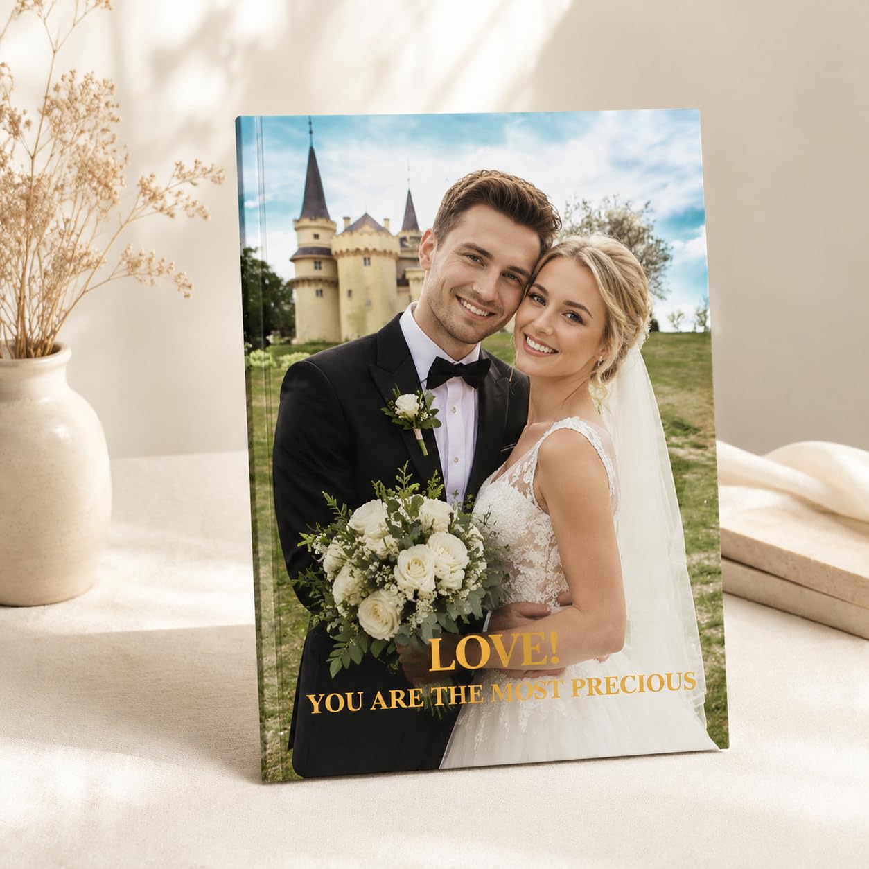 zum Selbstgestalten, DIY Erinnerungsbuch Softcover Magazin, 21x28.5cm Hochzeitsalbum, Mattes Papier