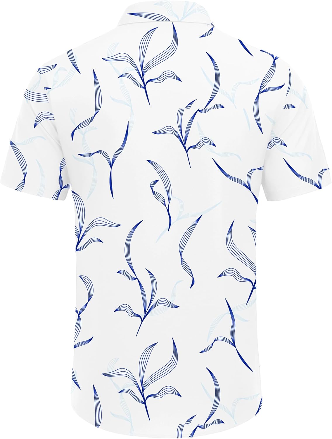 COOFANDY Mens Hawaiian Shirts Short Sleeve Button Down Aloha Shirts Summer Vacation Beach Shirts - Image 7