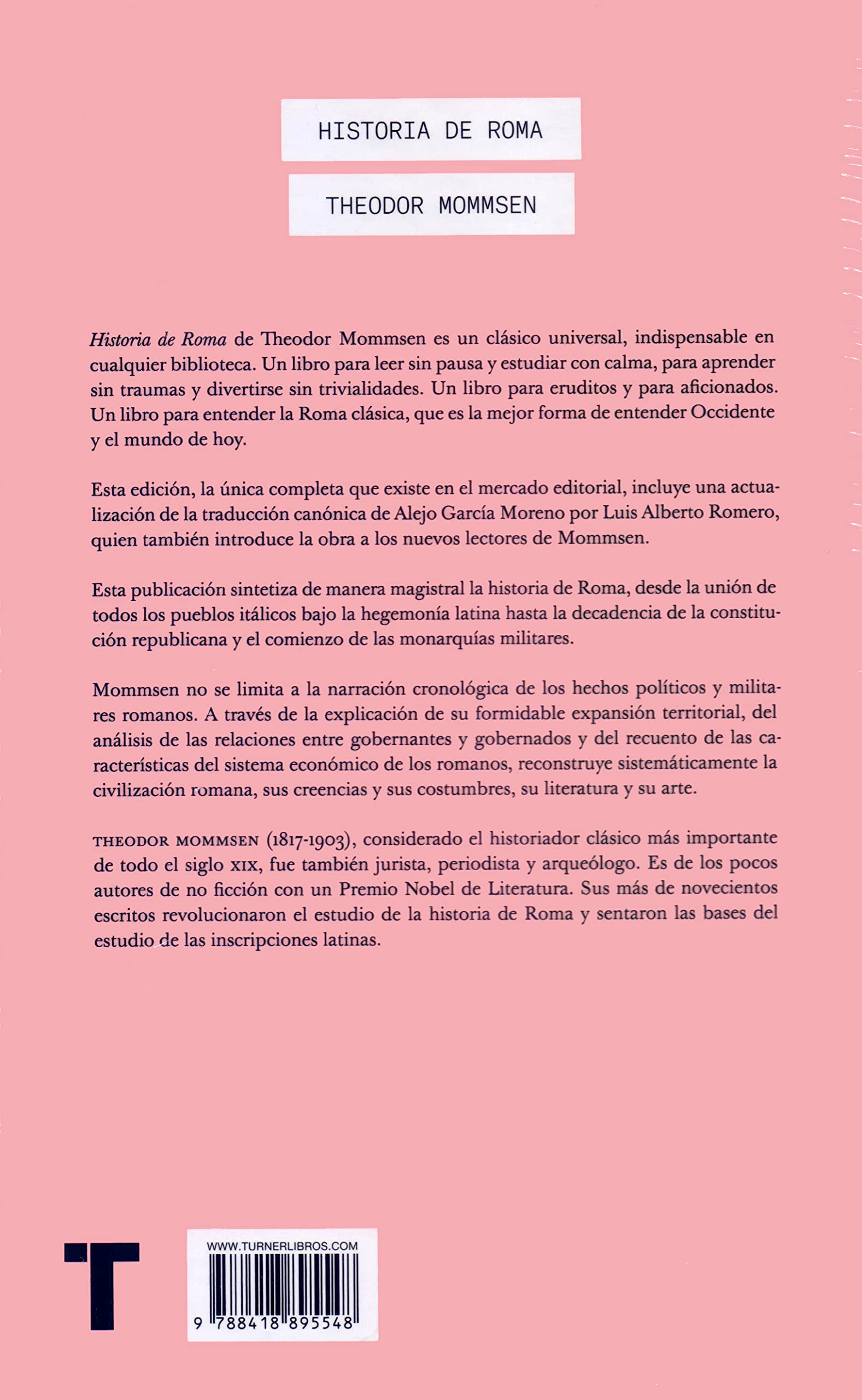 Historia de Roma (Fuera de colección)