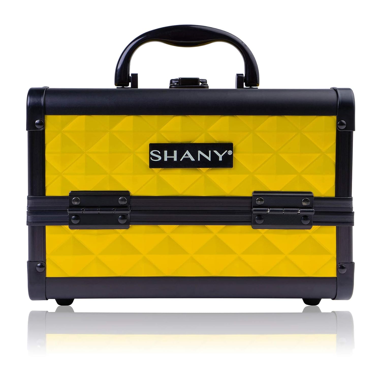 SHANY Mini Makeup Train Case With Mirror Optimism Beauty & Personal Care