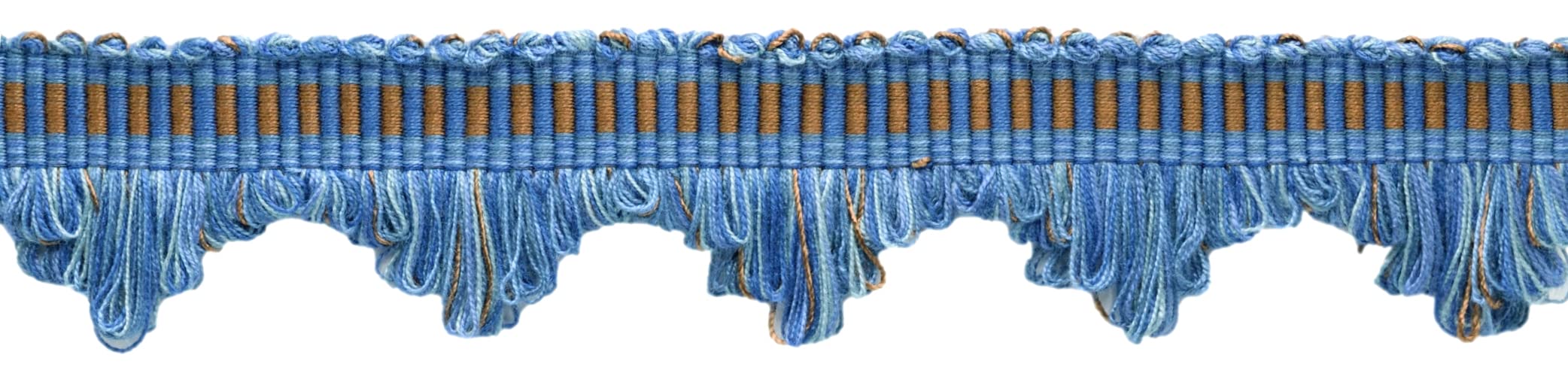 Bordure festonnée contemporaine pour sublimer vos rideaux et coussins de salon