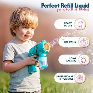 The Glowhouse Premium Quality 5 Litre Bubble Fluid Kids Bubble Solution Bubble Machine (20 Litre)