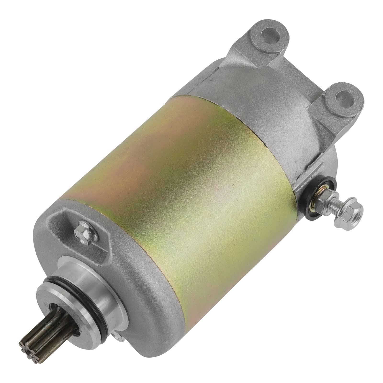 New Starter Motor For Honda CH250 Elite Scooter (1985-1988) - 12V, Gold, Caltric Brand