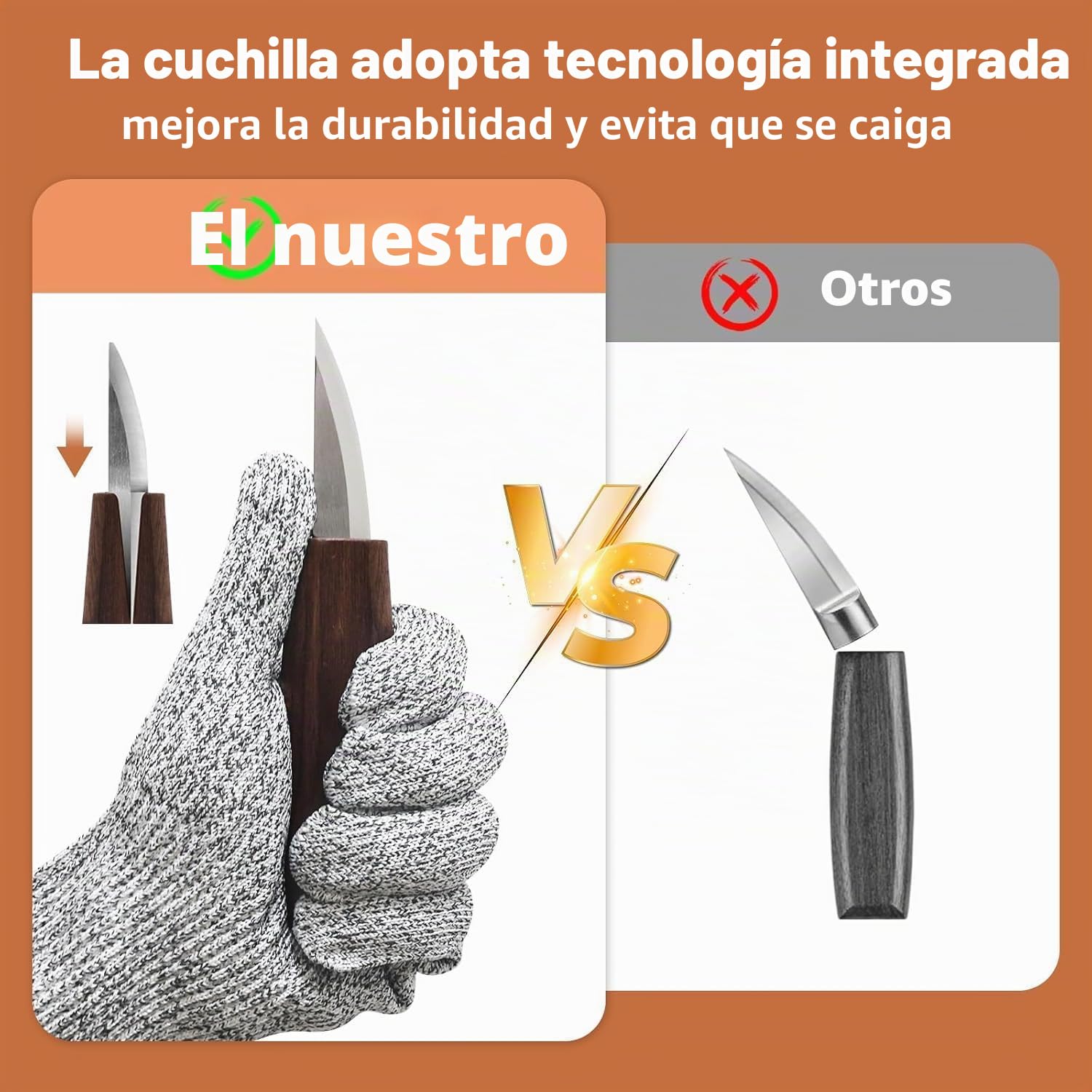Juego de 17 Piezas Herramientas de Tallado,con Estuche Grande de Piel,Juego de Cuchillos para Tallar, para Principiantes y Entusiastas
