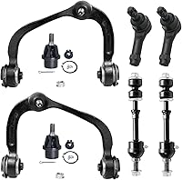 Vista 143 de Detroit Axle - Kit de suspensión frontal de 8 piezas para Dodge Journey 2009-2015, 2 brazos de control inferiores, 2 rótulas, 2 varillas