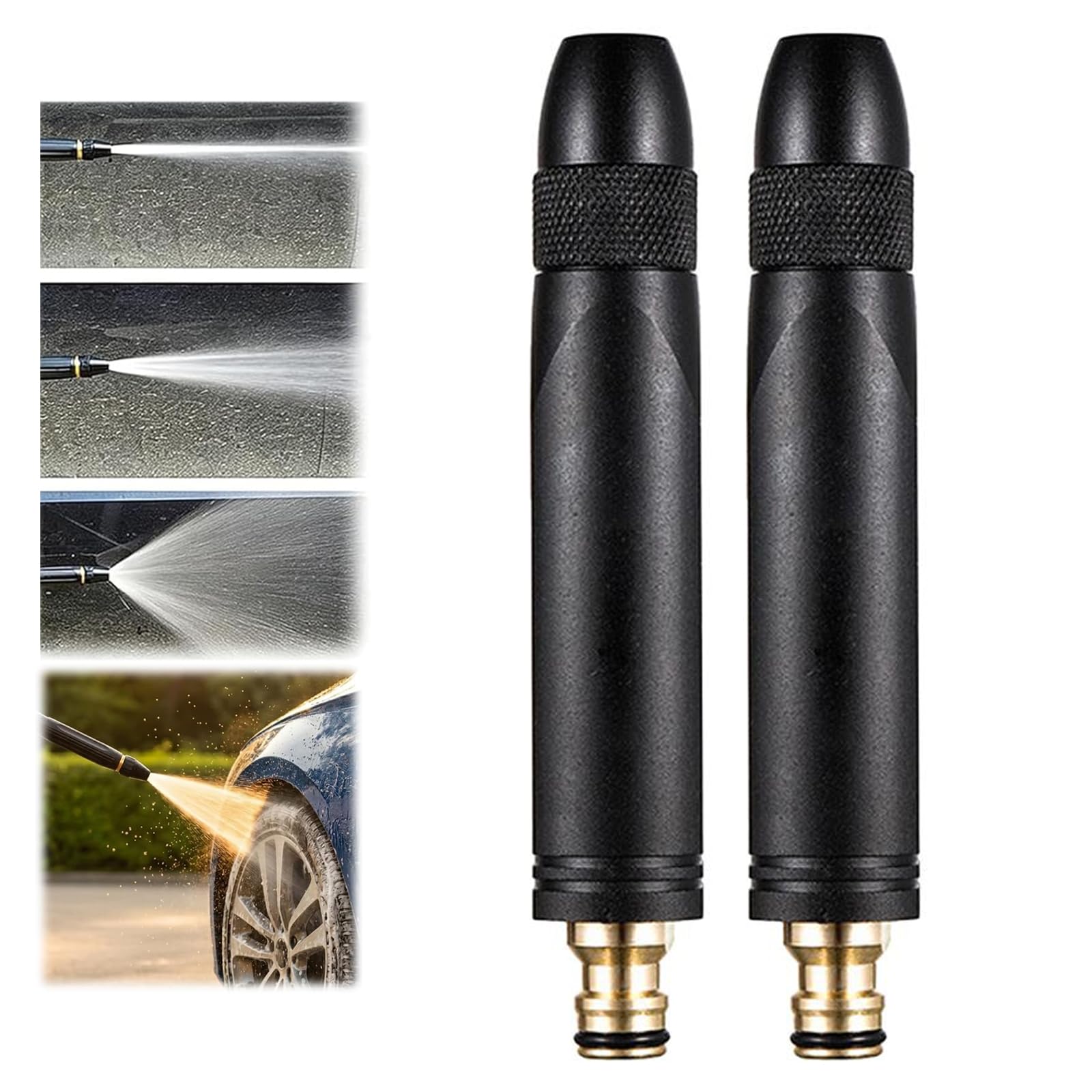 Home High-Pressure Car Wash Water Gun,2026 Upgraded Car Wash Water Gun Garden Hose Sprayer,Adjustable Spray Patterns,Multi Function Lawn & Garden Watering Sprayer for Plant Watering Lawn Cars