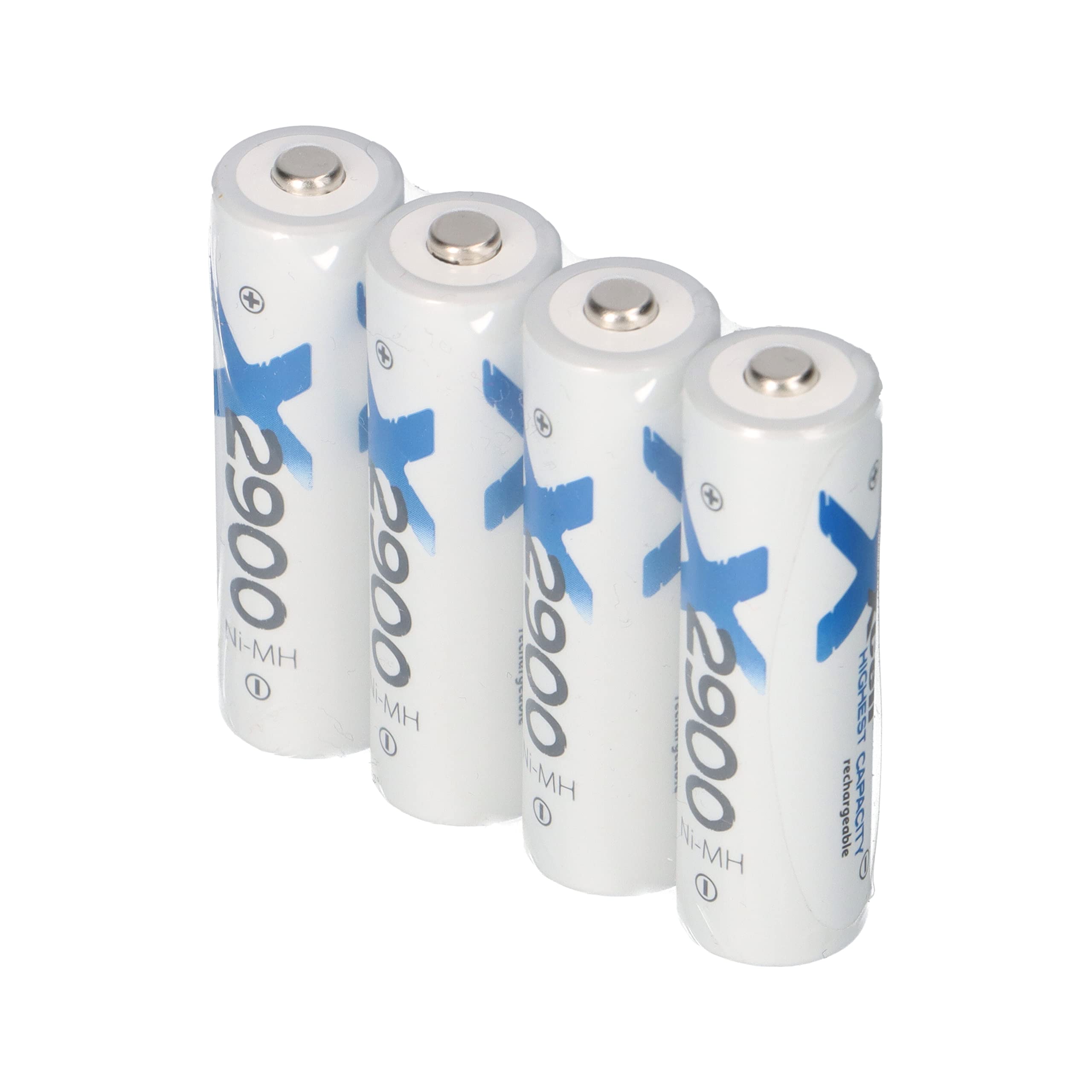 20 pilas tipo 2900 mAh 1,2 V NiMH Mignon AA | pilas recargables de alta capacidad | baja autodescarga | ideal para flash, Wii y Xbox Controller (20 x AA)