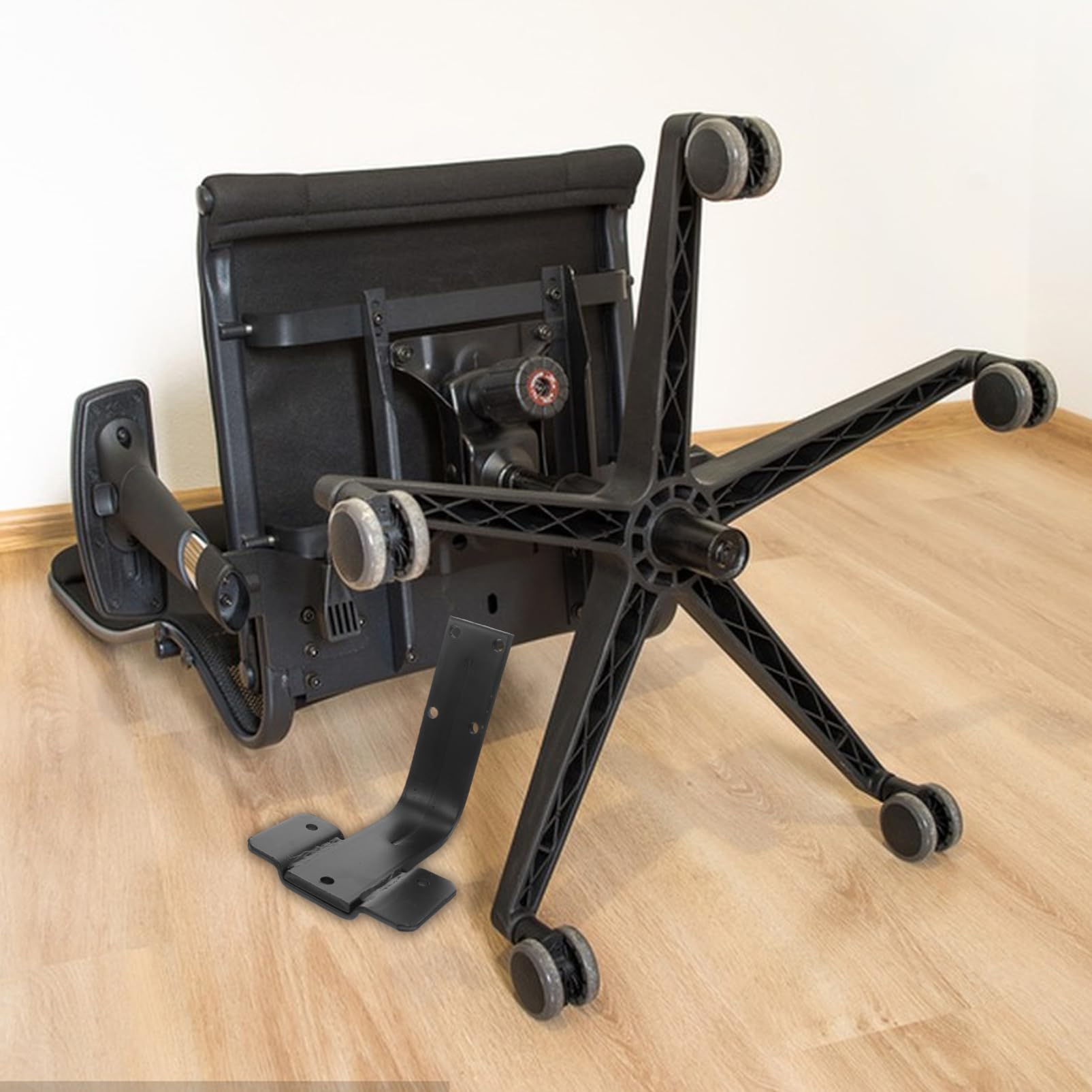 SHINEOFI Soporte para Respaldo De Silla De Oficina Repuestos para Silla Estructura Resistente para Respaldo Reduce El para Oficinas