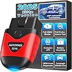 AUTOPHIX 3210 OBD2 Scanner Bluetooth Code Reader – Wireless OBDII Car Diagnostic Tool for Check Engine Light, I/M Readiness, Battery & Performance Test, No Subscription Fee for iPhone & Android