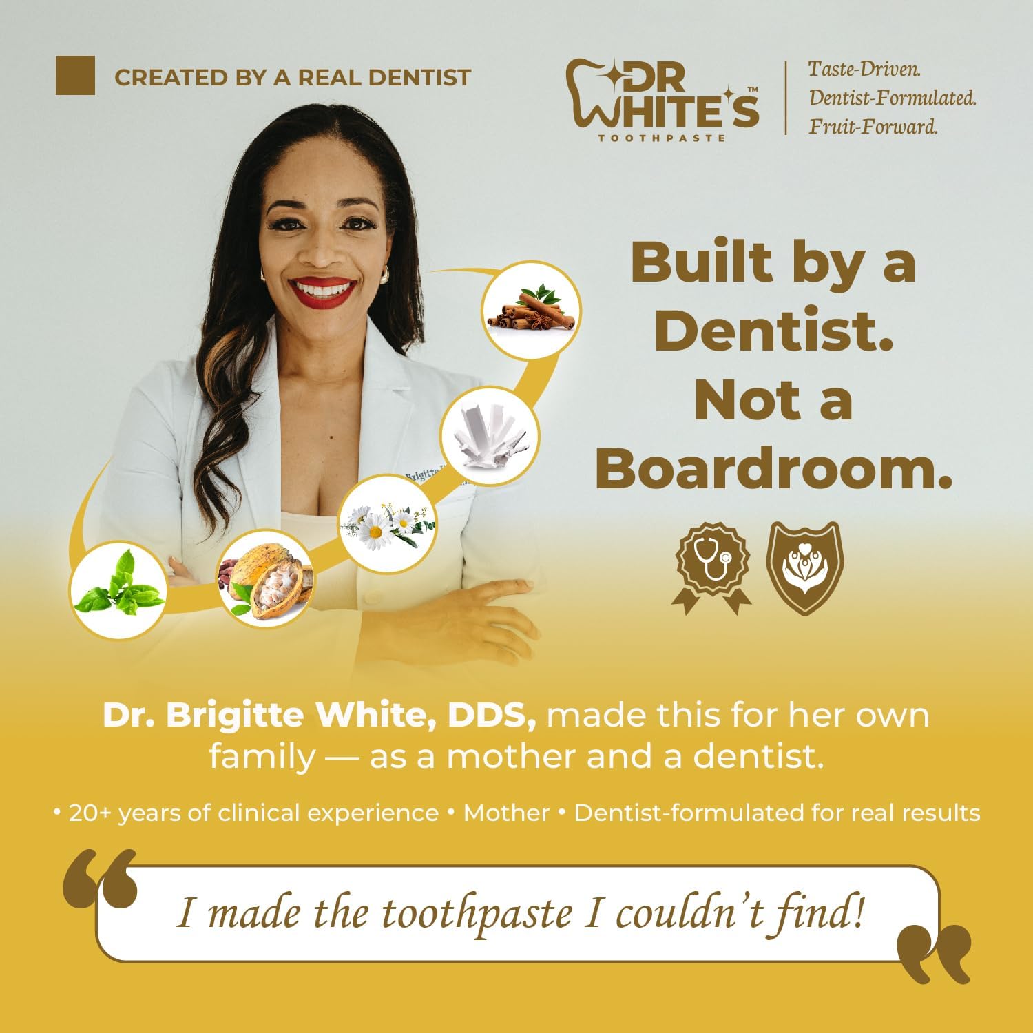 Dr. White's Fruit by Design™ Pure Pineapple Hydroxyapatite Toothpaste image 5