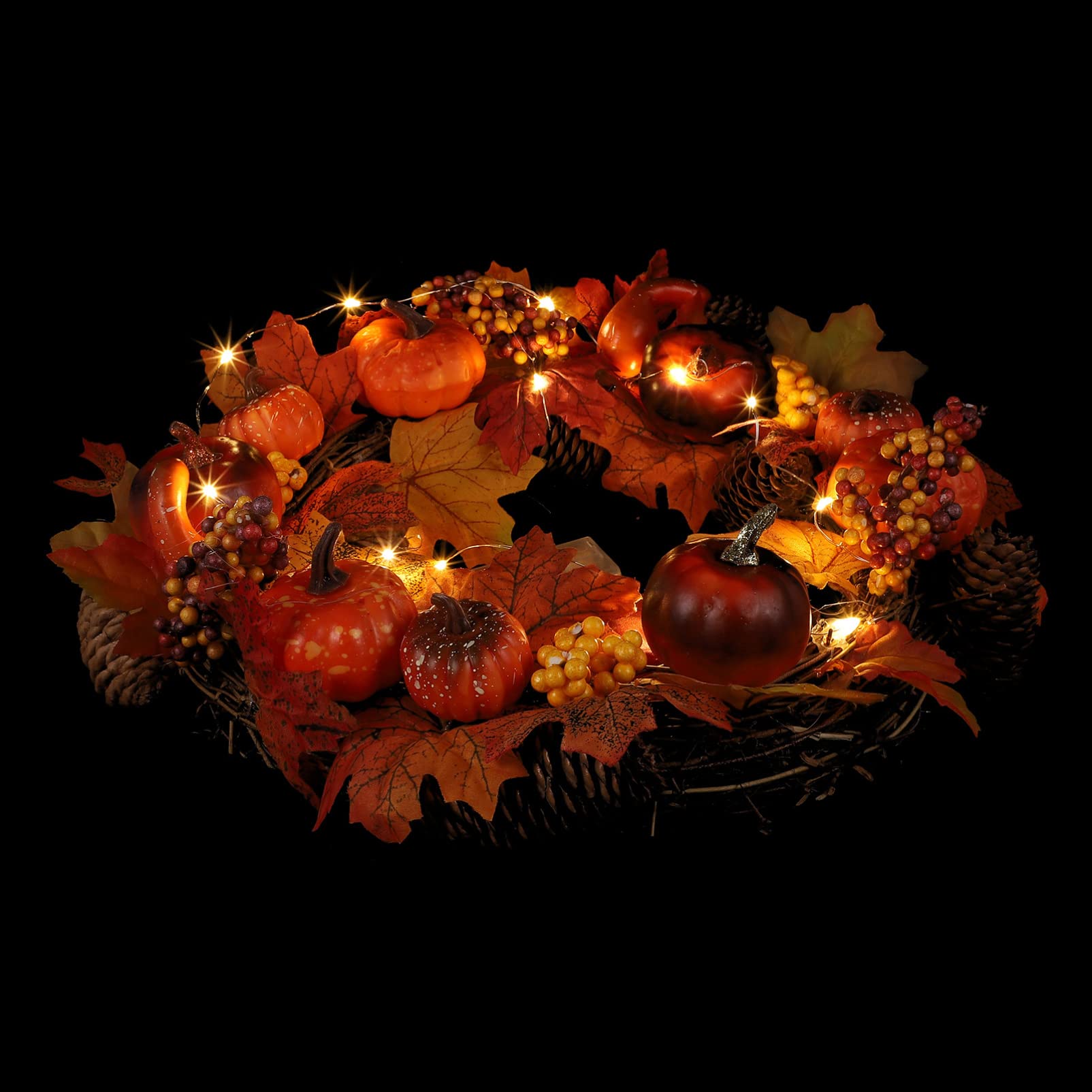 minkissy 1pezzi Ghirlanda Di Halloween Decorazione Da Appendere Forma Di Zucca Decorazione Da Appendere Forma Di Ghirlanda Da Festival