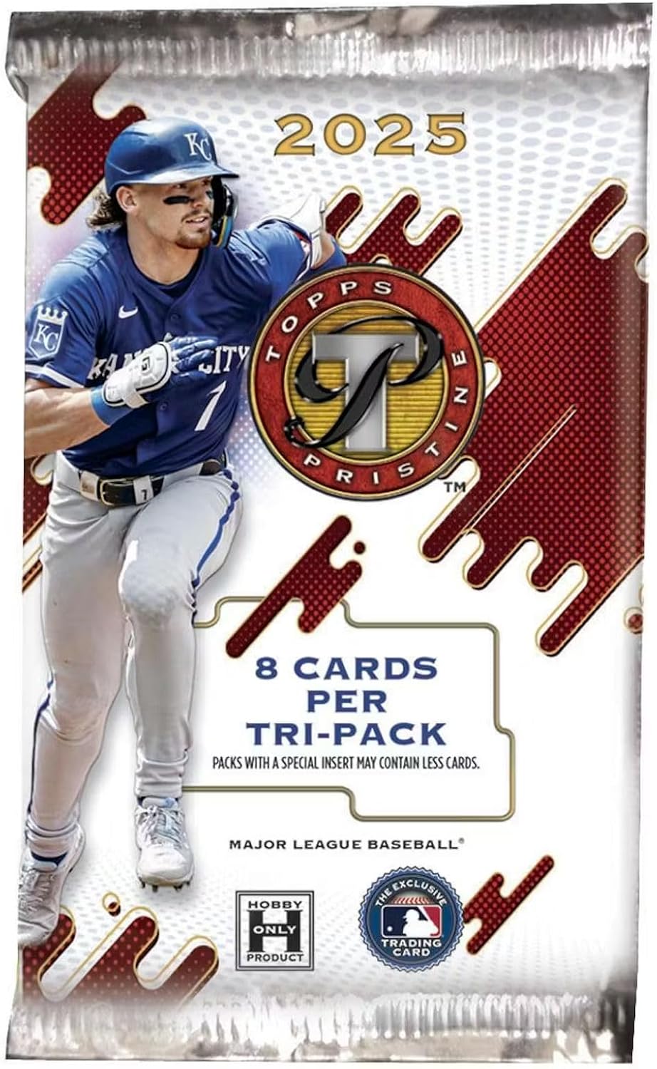 1 PACK: 2025 Topps Pristine Baseball pack (8 cards/pk)