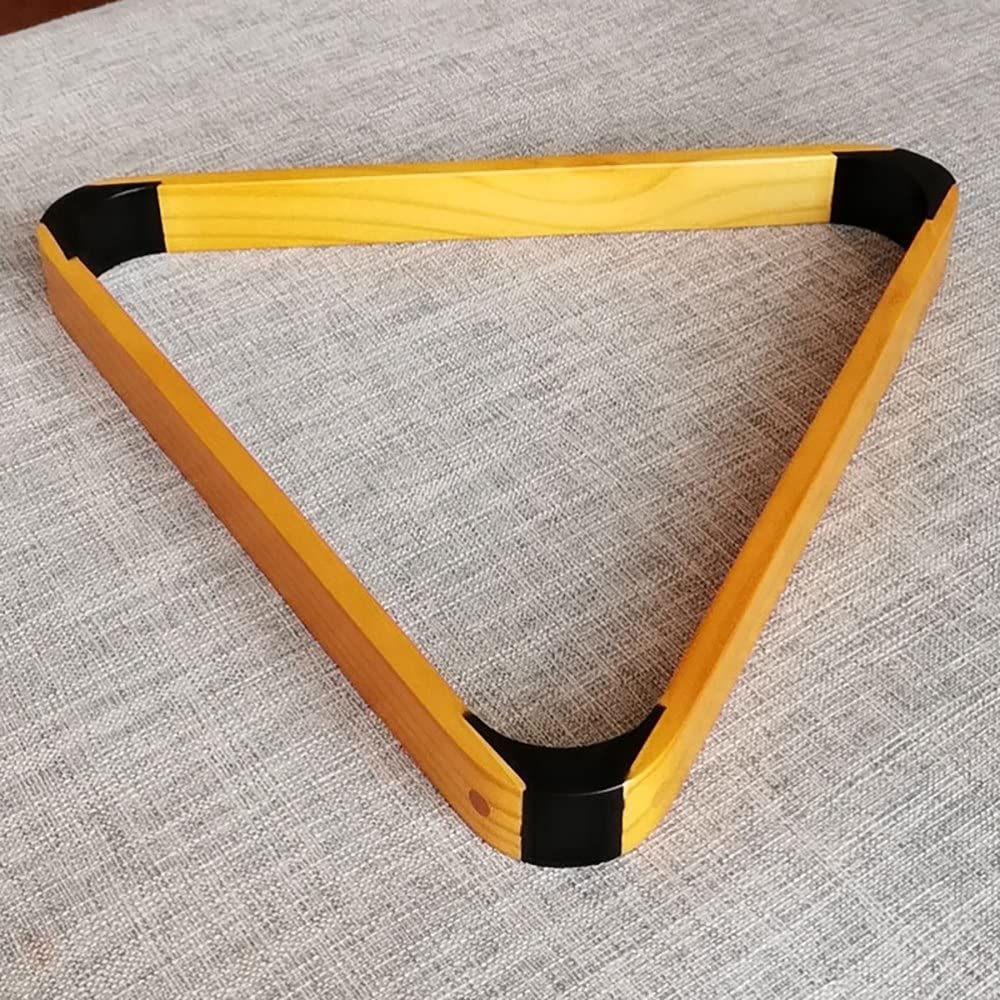 Estante triángulo de billar sólido para bolas de piscina