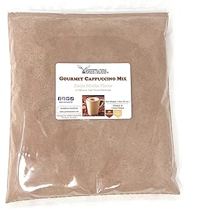 YANKEETRADERS Swiss Chocolate Instant Cappuccino Mix, 2 Pounds (Make Hot or Iced or Frozen)