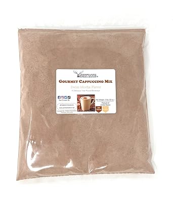YANKEETRADERS Swiss Chocolate Instant Cappuccino Mix, 2 Pounds Make Hot or Iced or Frozen