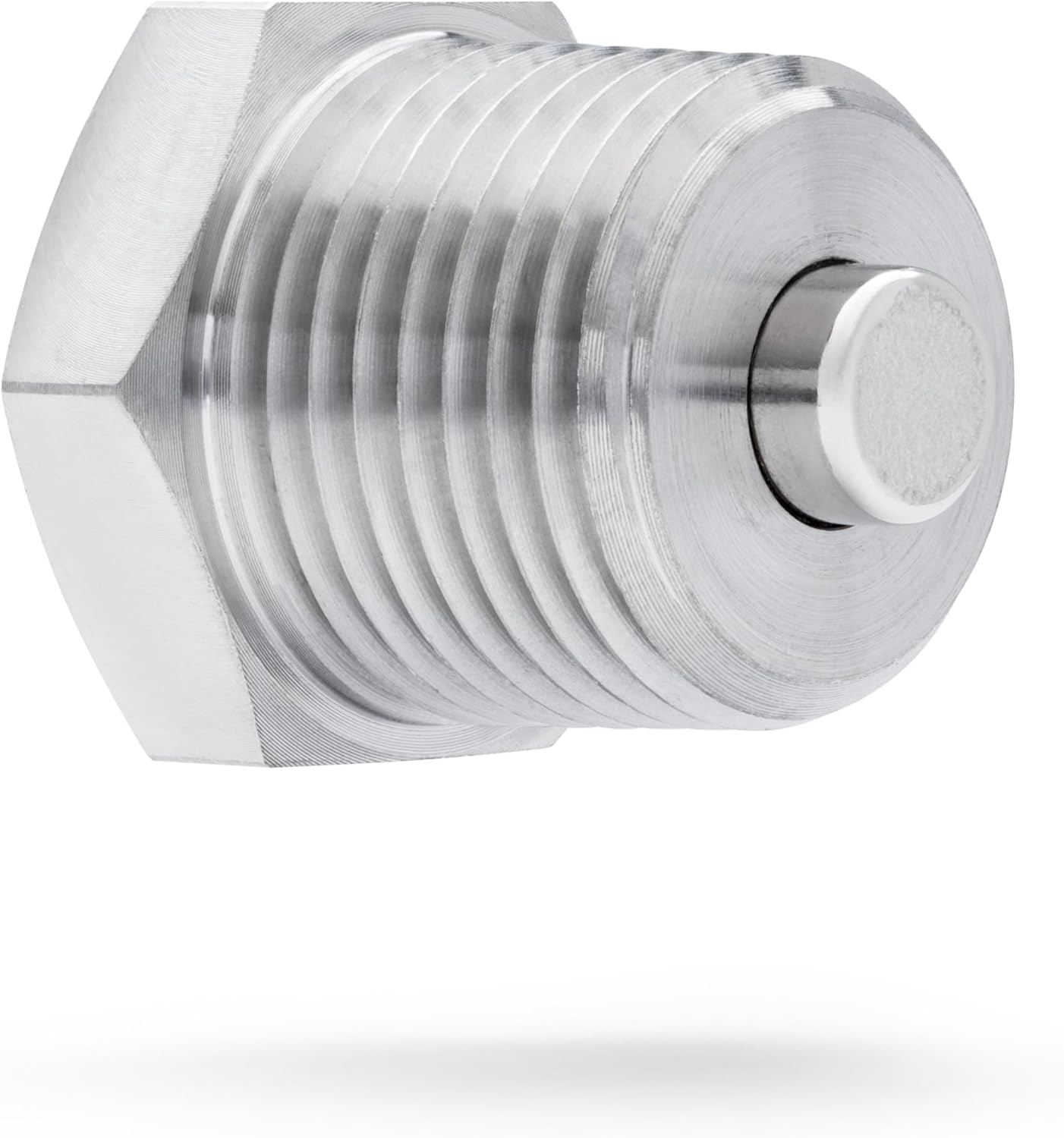 Stainless Steel Transfer Case Neodymium Magnetic Oil Drain Plug fits Chevrolet/GMC- Part Number 19133162