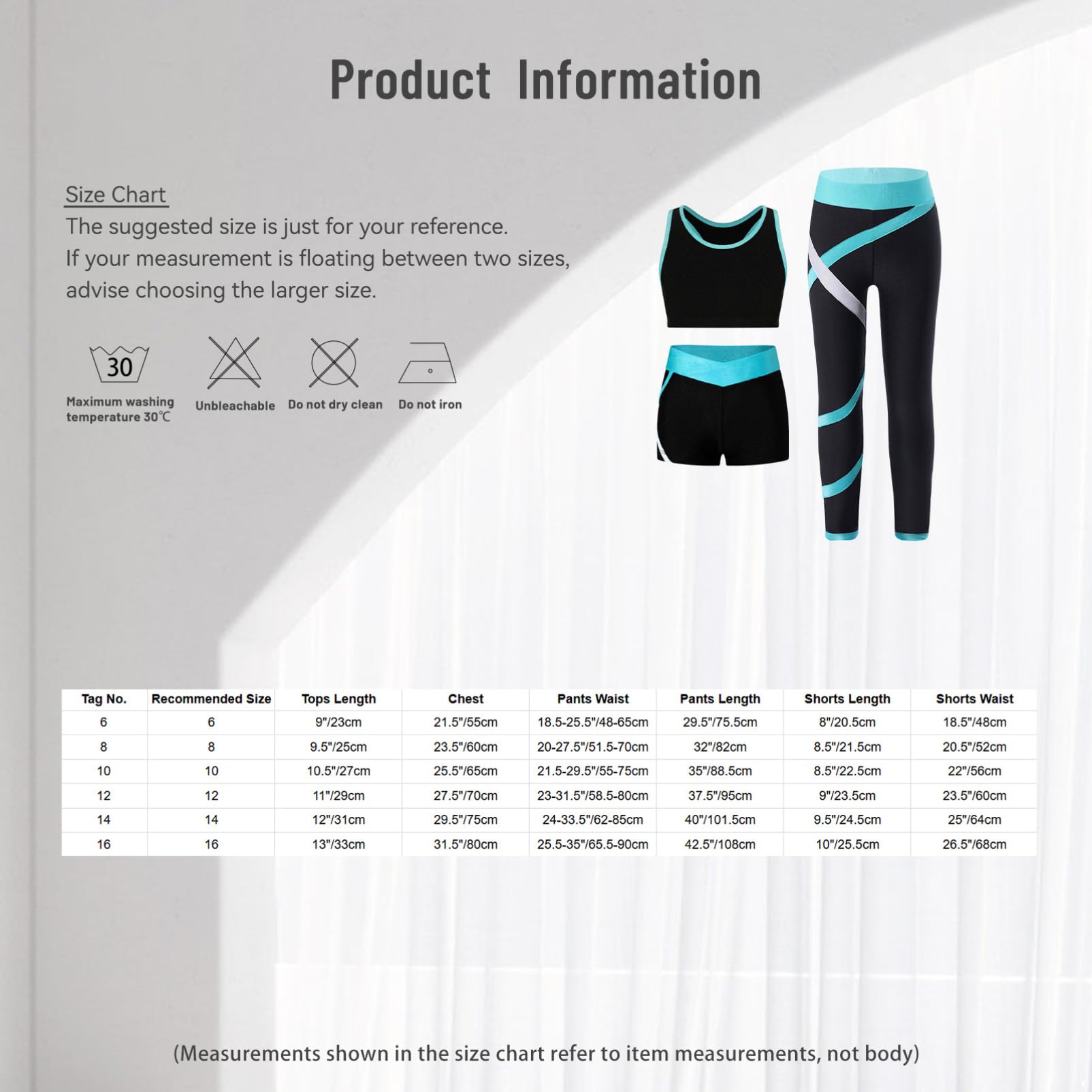 Alvivi Dziecięcy dres treningowy 3-częściowy, sportowy biustonosz + szorty + legginsy, strój do joggingu, gimnastyka, joga, zestaw sportowy, lawendowy, 134-140