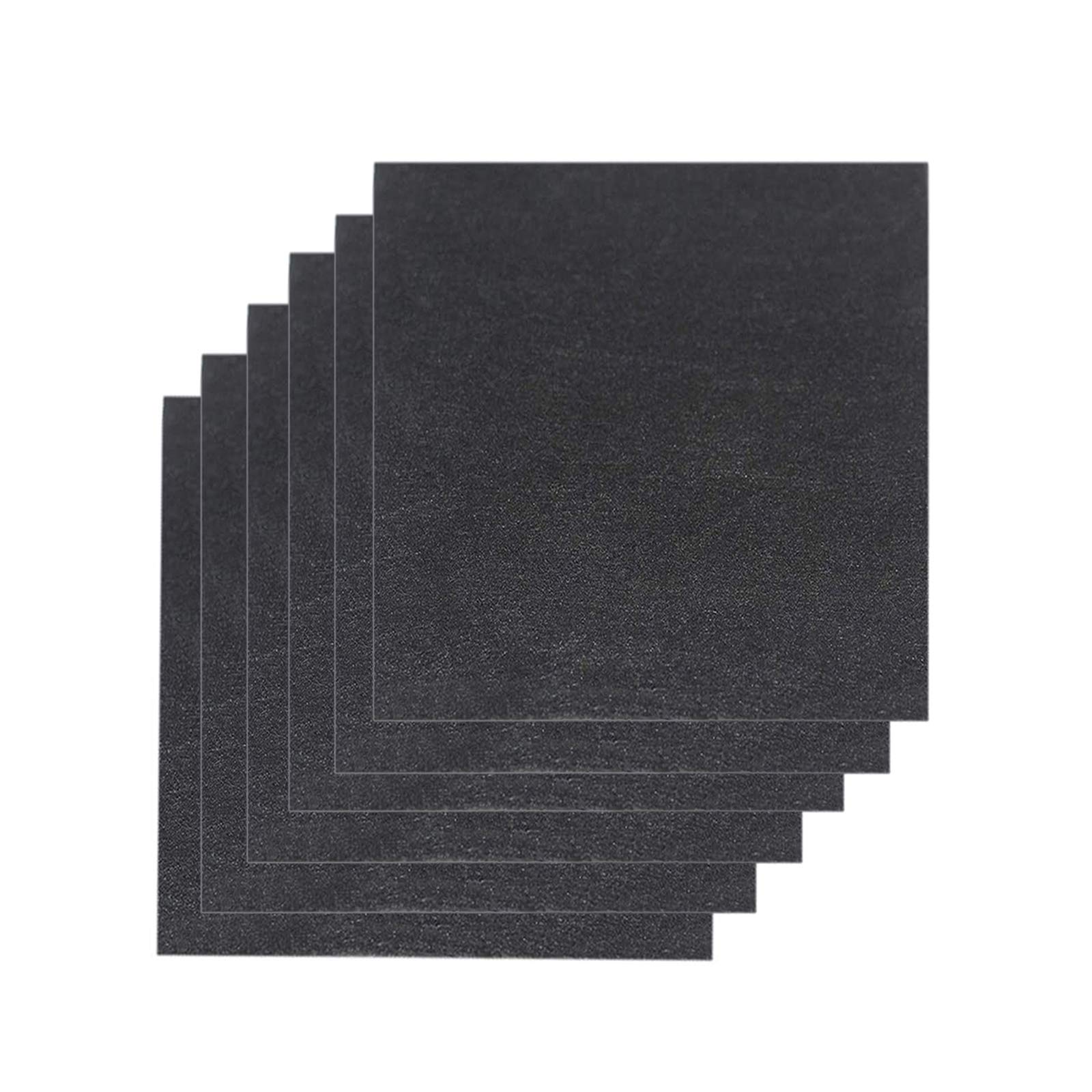 MHUI Graphite Carbon Felt High Pure Graphite 3.9"X 3.9",Used for Welding Spark And Splash 6 Thickness Options (6Pcs),5 * 100 * 100mm