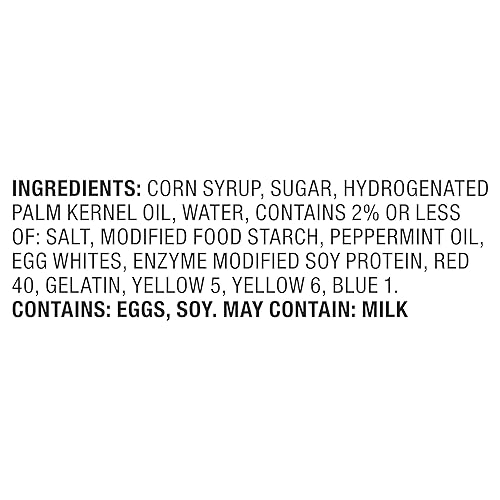 Miniatura 3 de Brach's Caramelo de turrón de menta para Navidad, caramelo de relleno de calcetín de Navidad, sabor clásico navideño, bolsa de 11 onzas