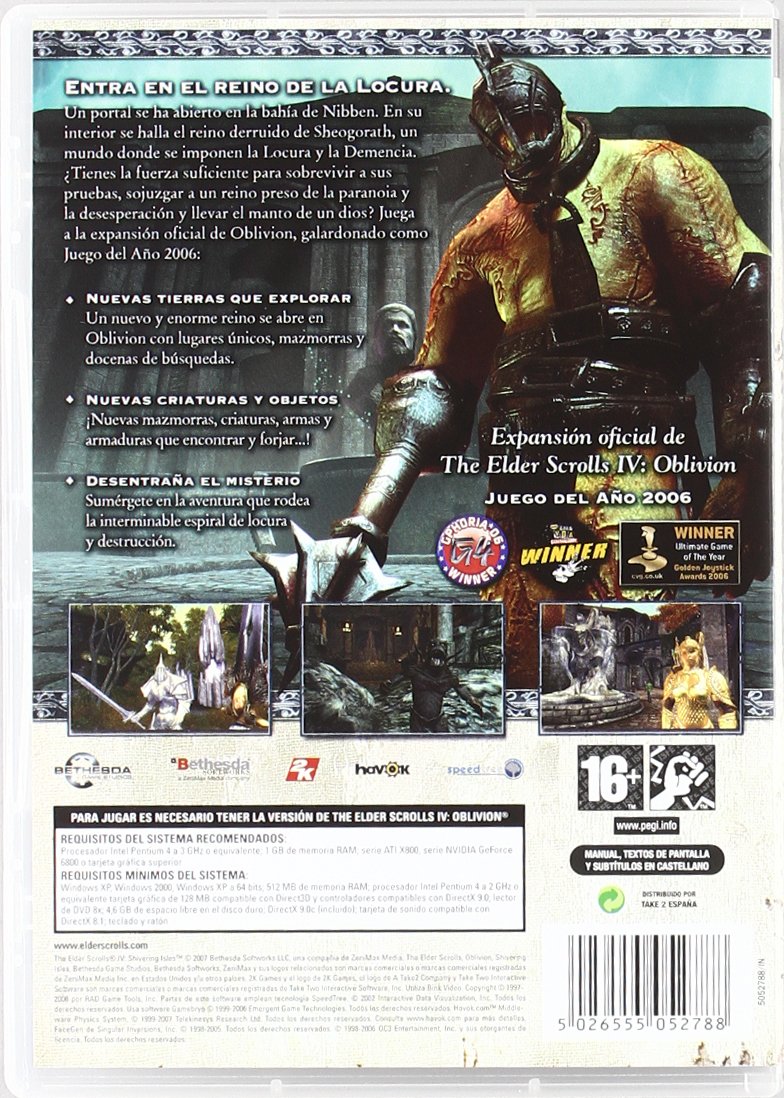 PC Oblivion: The Shivering Isles (espansione)